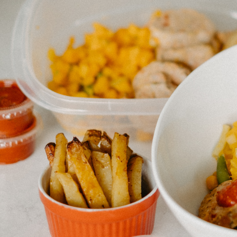 Poulet BBQ sauce ranch