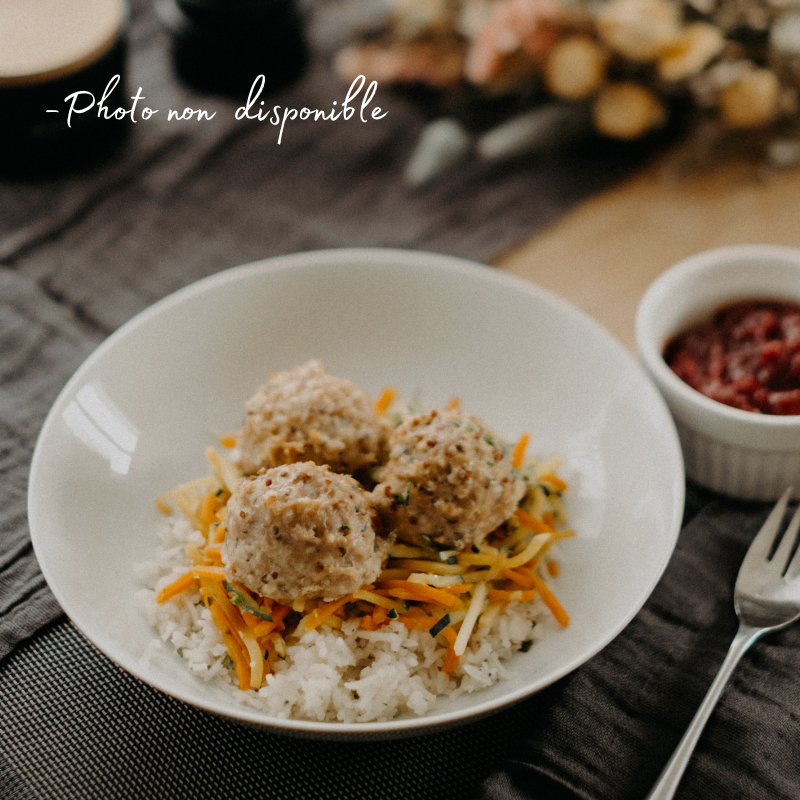 Boulettes de poulet BBQ au chipotlé fumé