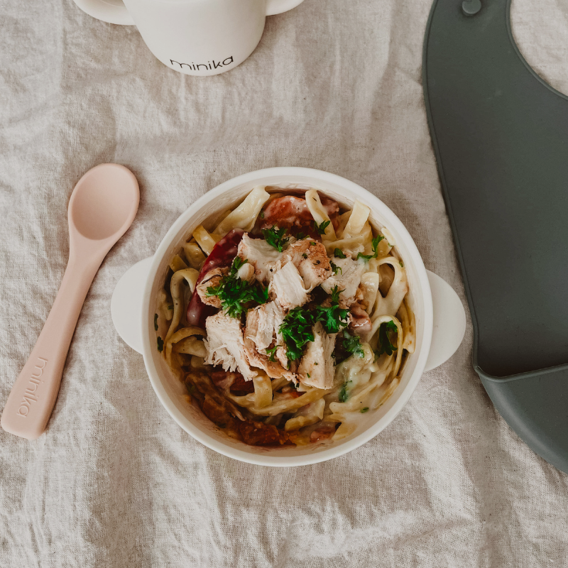 Capellini crémeux au saumon