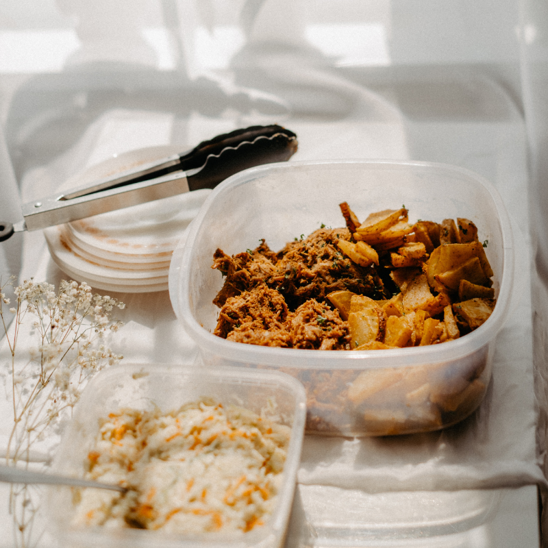 Porc effiloché à l’érable et balsamique