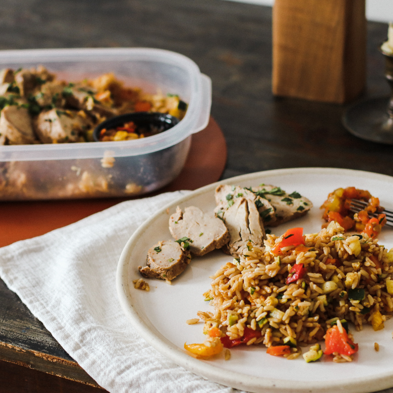 Mignon de porc et chutney d’automne