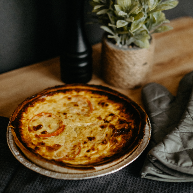 Quiche tomate & épinard