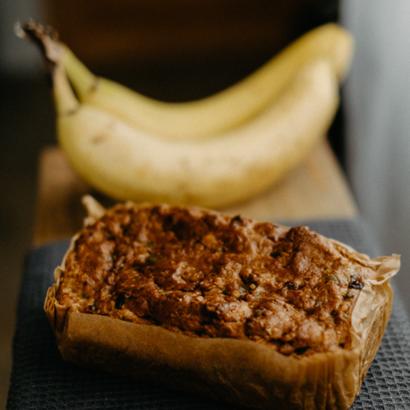 Pain aux bananes et pépites de chocolat