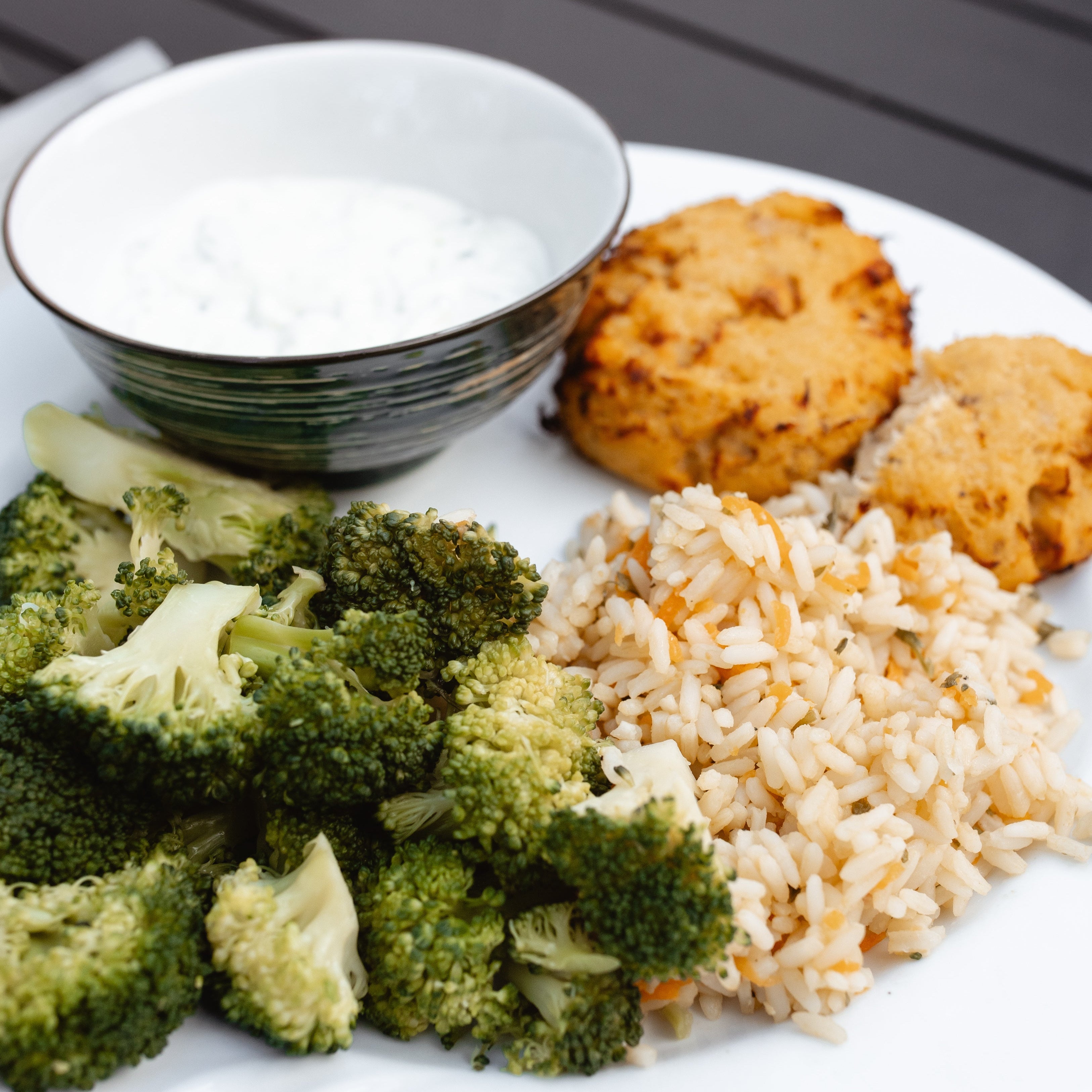 Croquette de poisson à patate douce