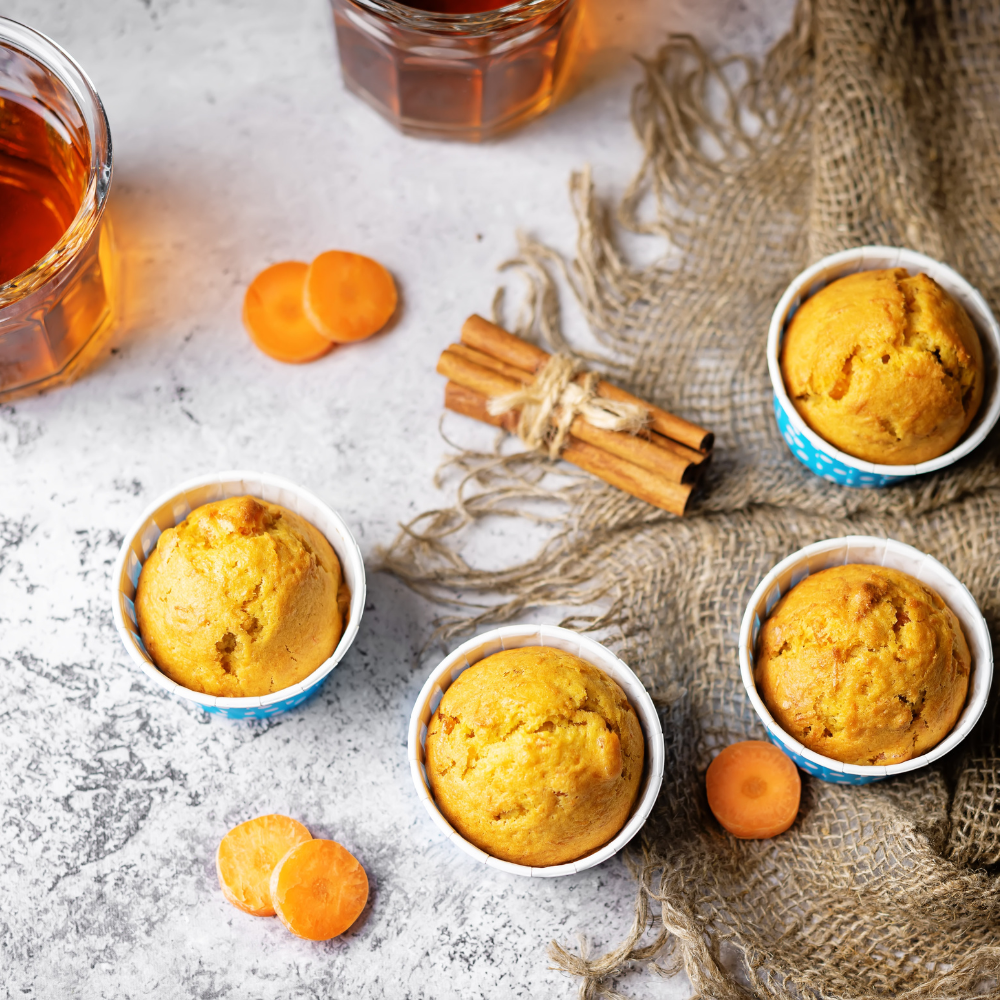 Muffins carotte & érable