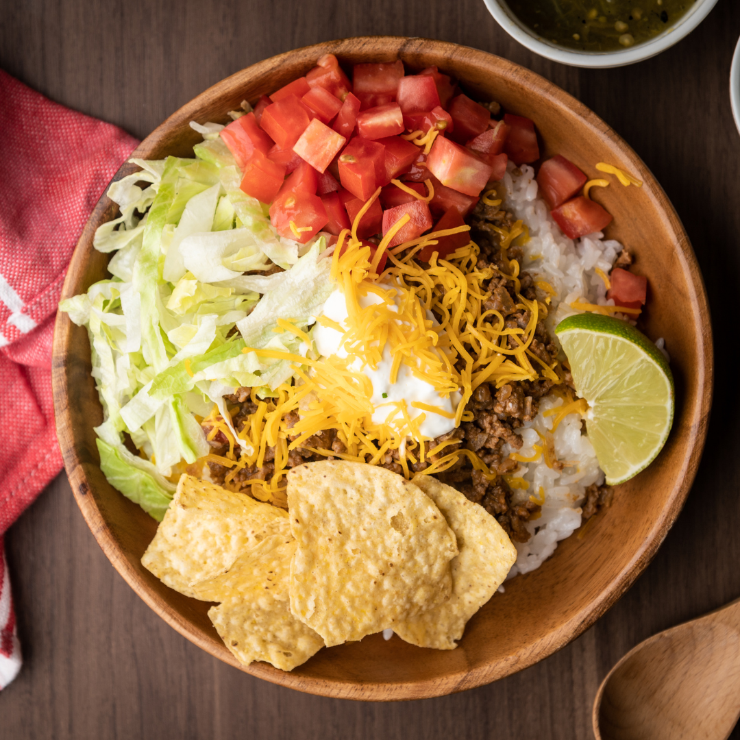 Bol mexicain & salsa Roja