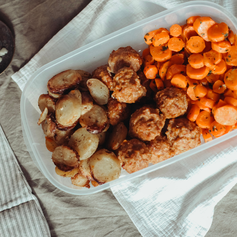 Boulettes de porc au bacon et cheddar