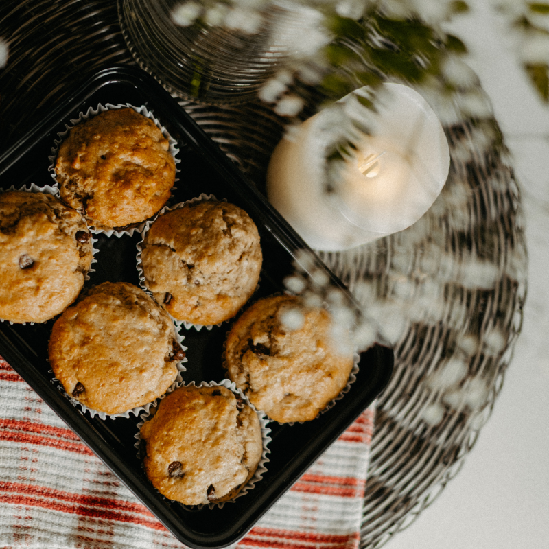 Muffin choco-banane