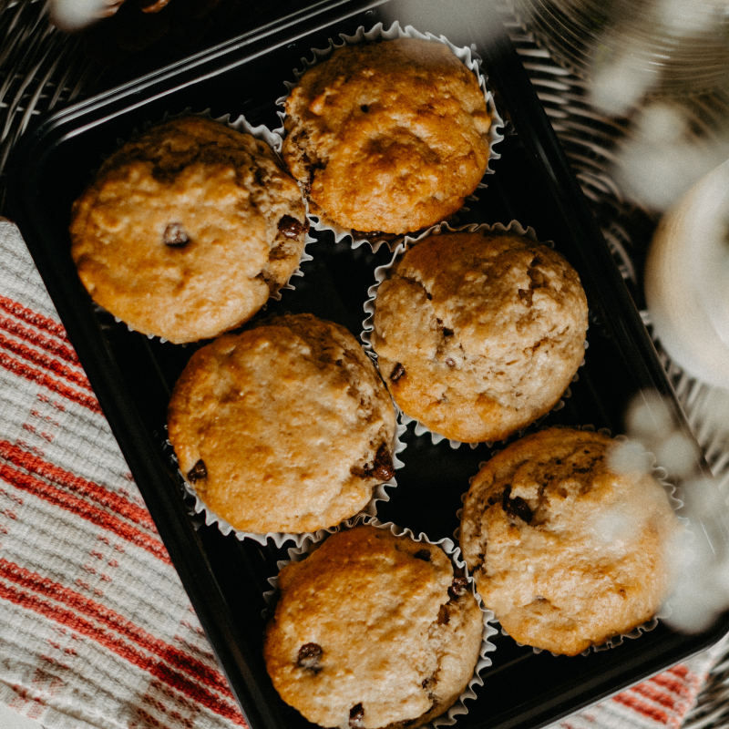 Muffin choco-banane