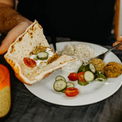 Falafels maison et sauce tzatziki