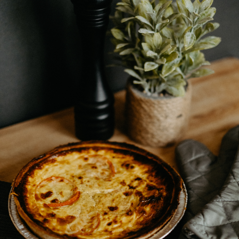 Quiche tomate &amp; épinard