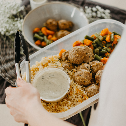 Kefta sauce menthe concombre