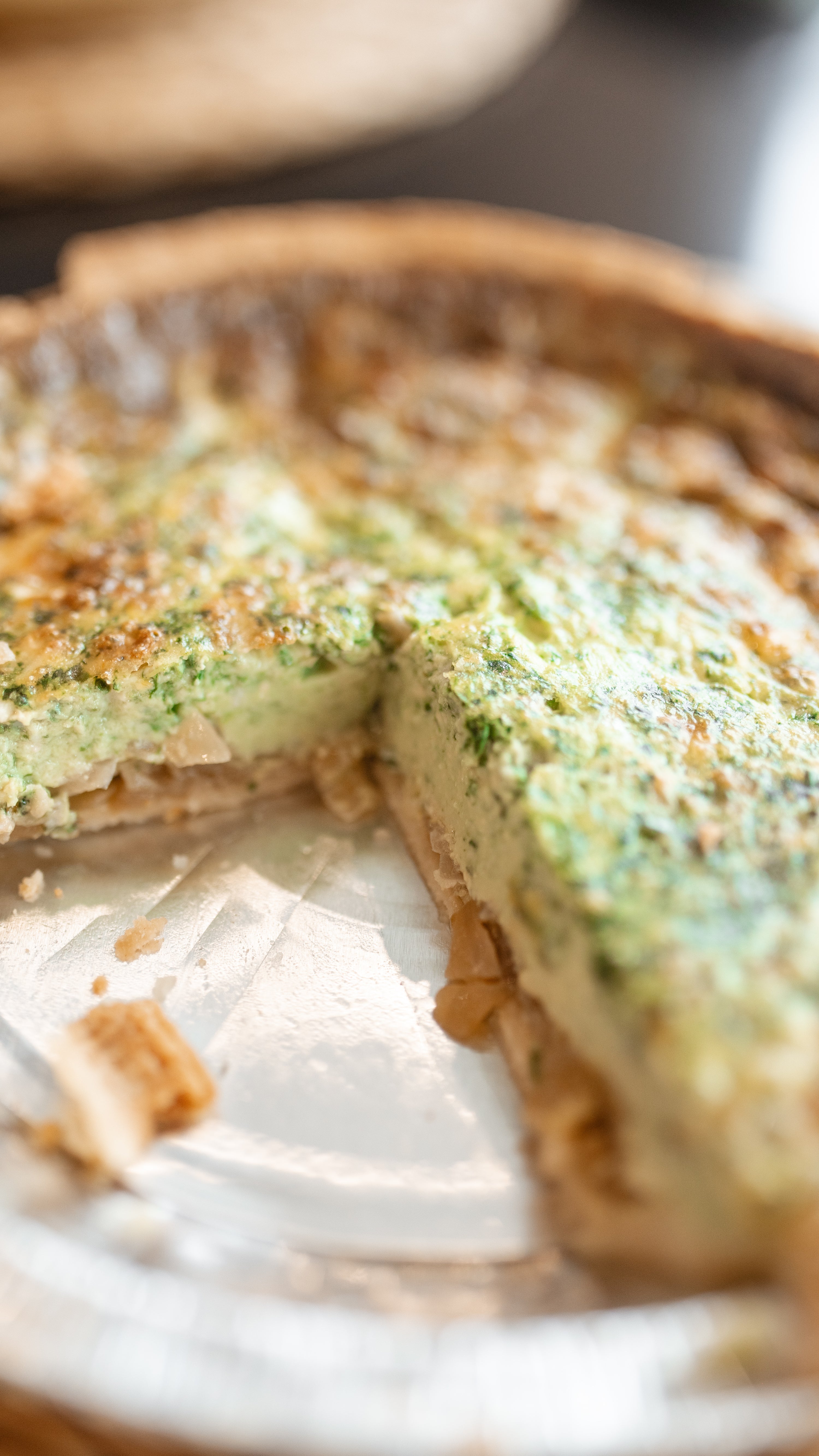 Quiche tomate &amp; épinard