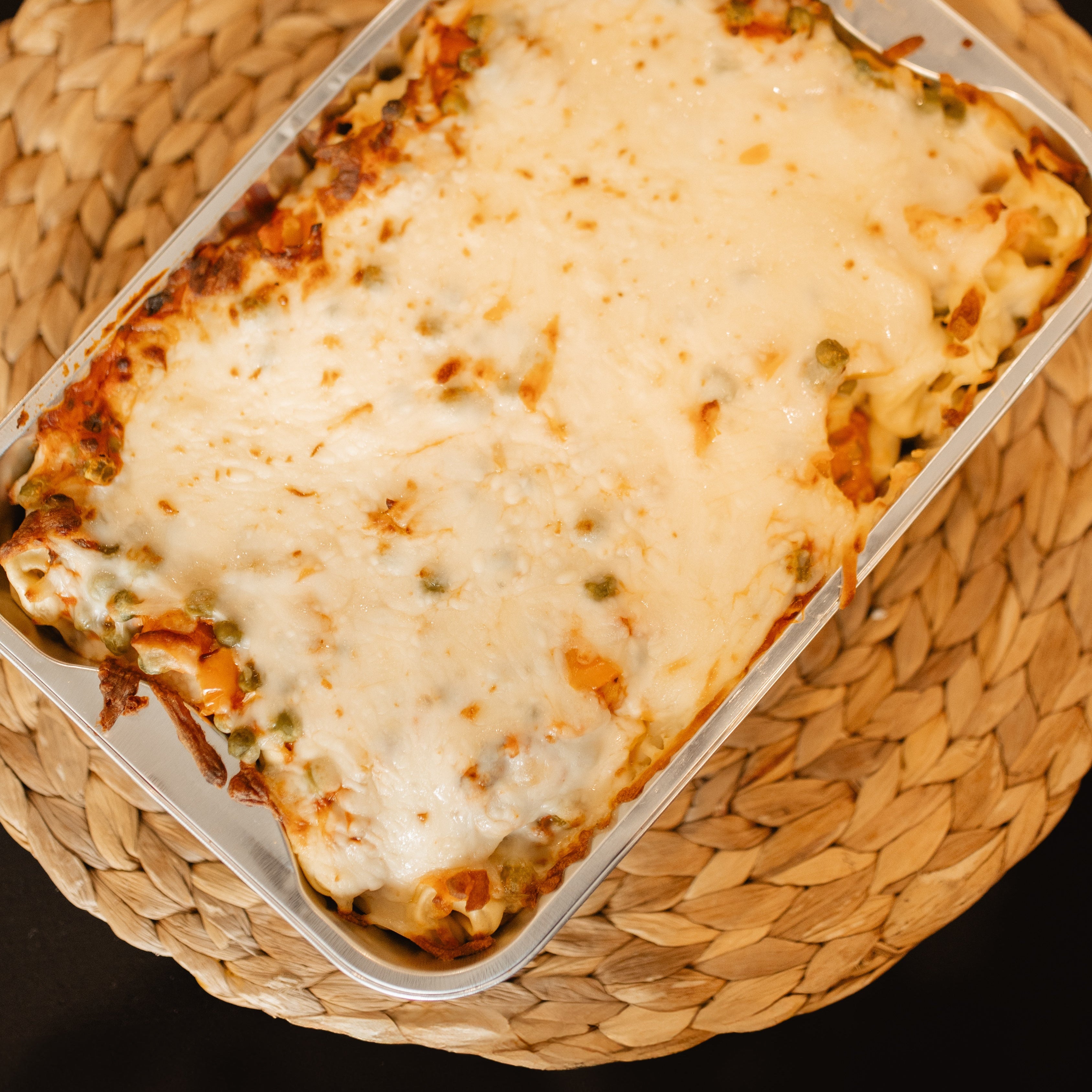 Poulet gratiné à l’italienne