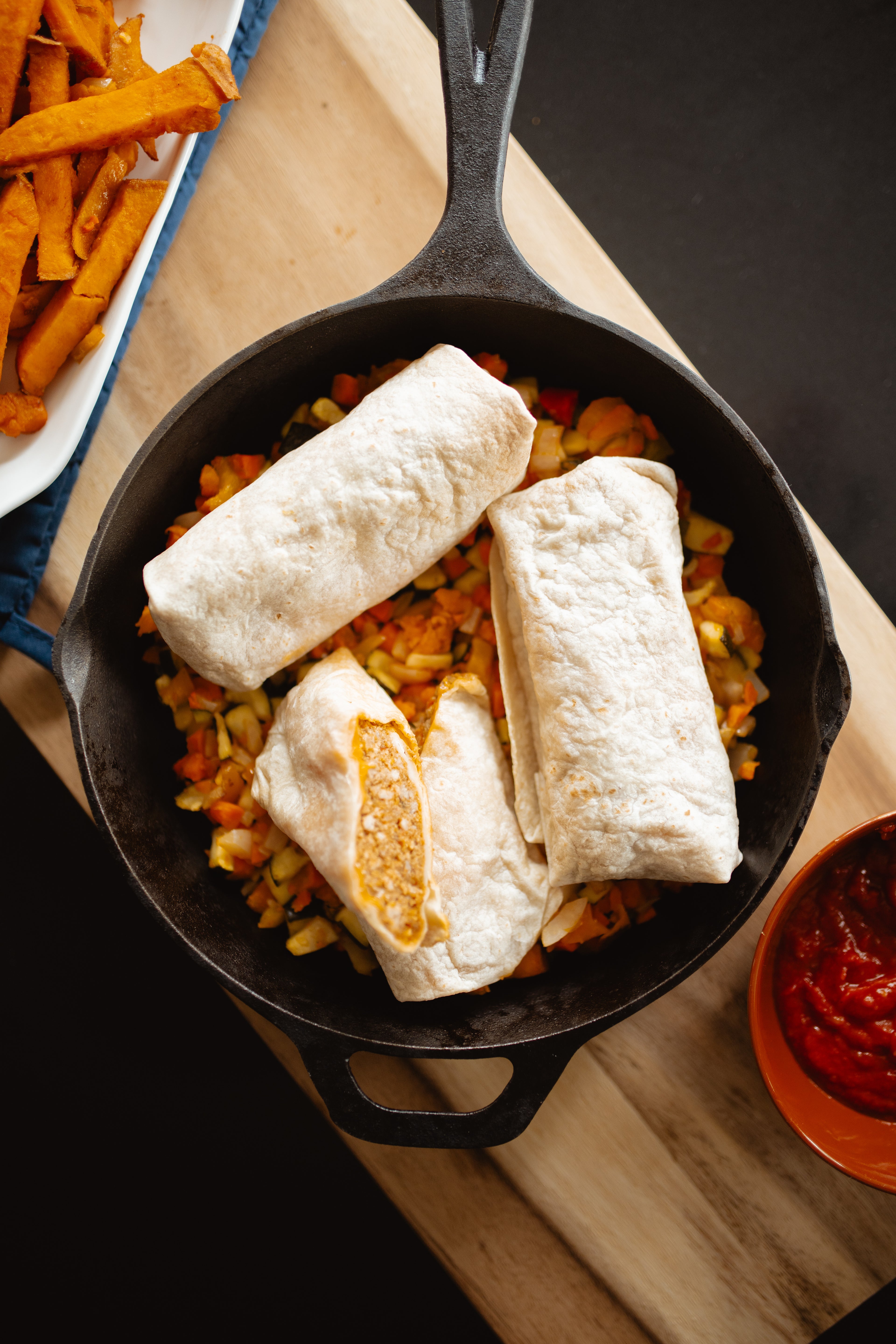 Enchilada de boeuf