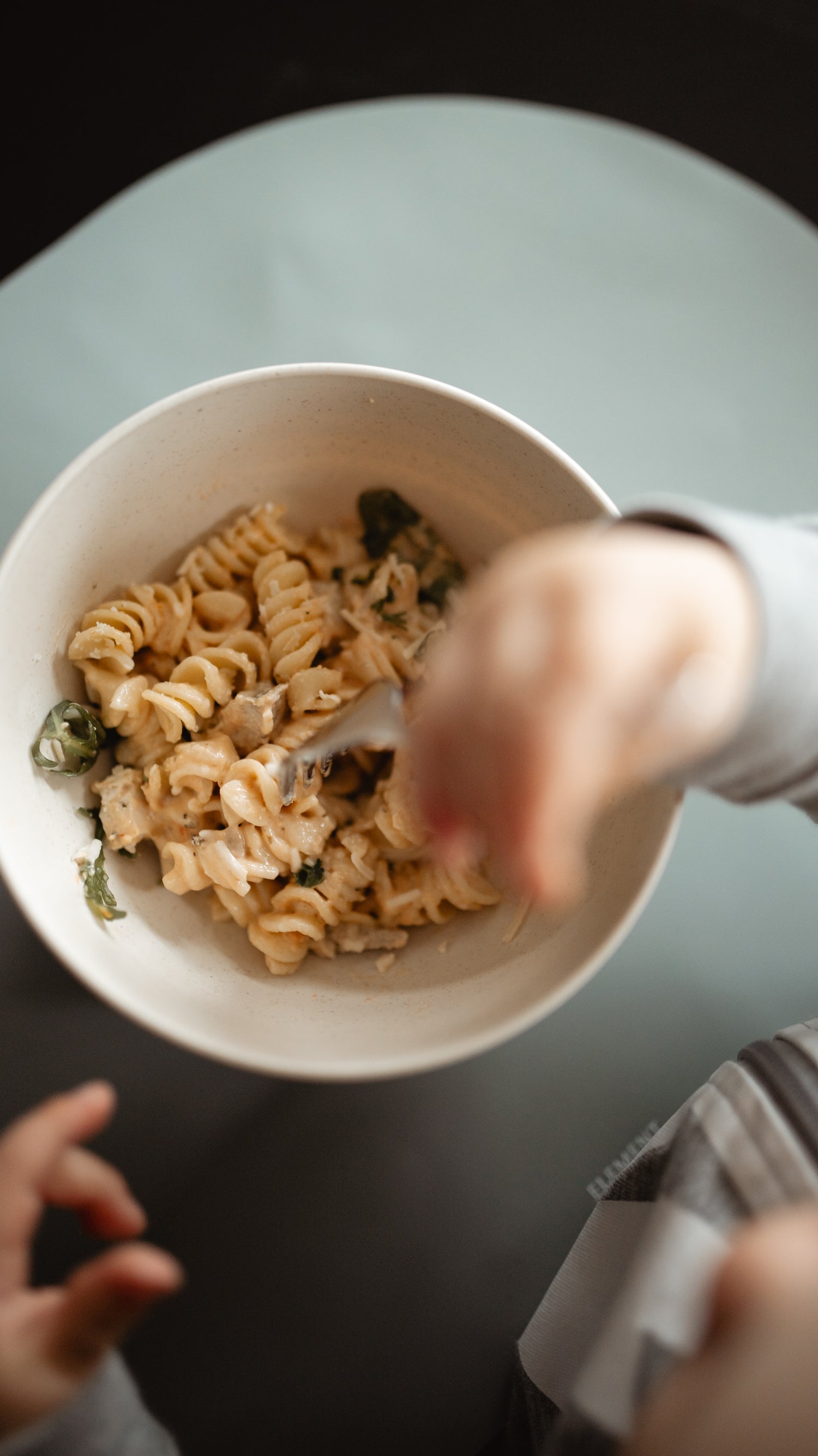 Rotinis au poulet et sauce aux pesto de roquette