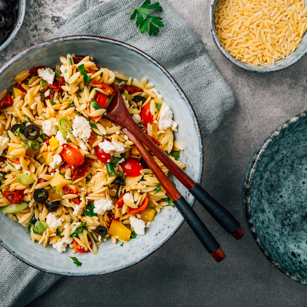 Bol orzo &amp; saucisse grillée