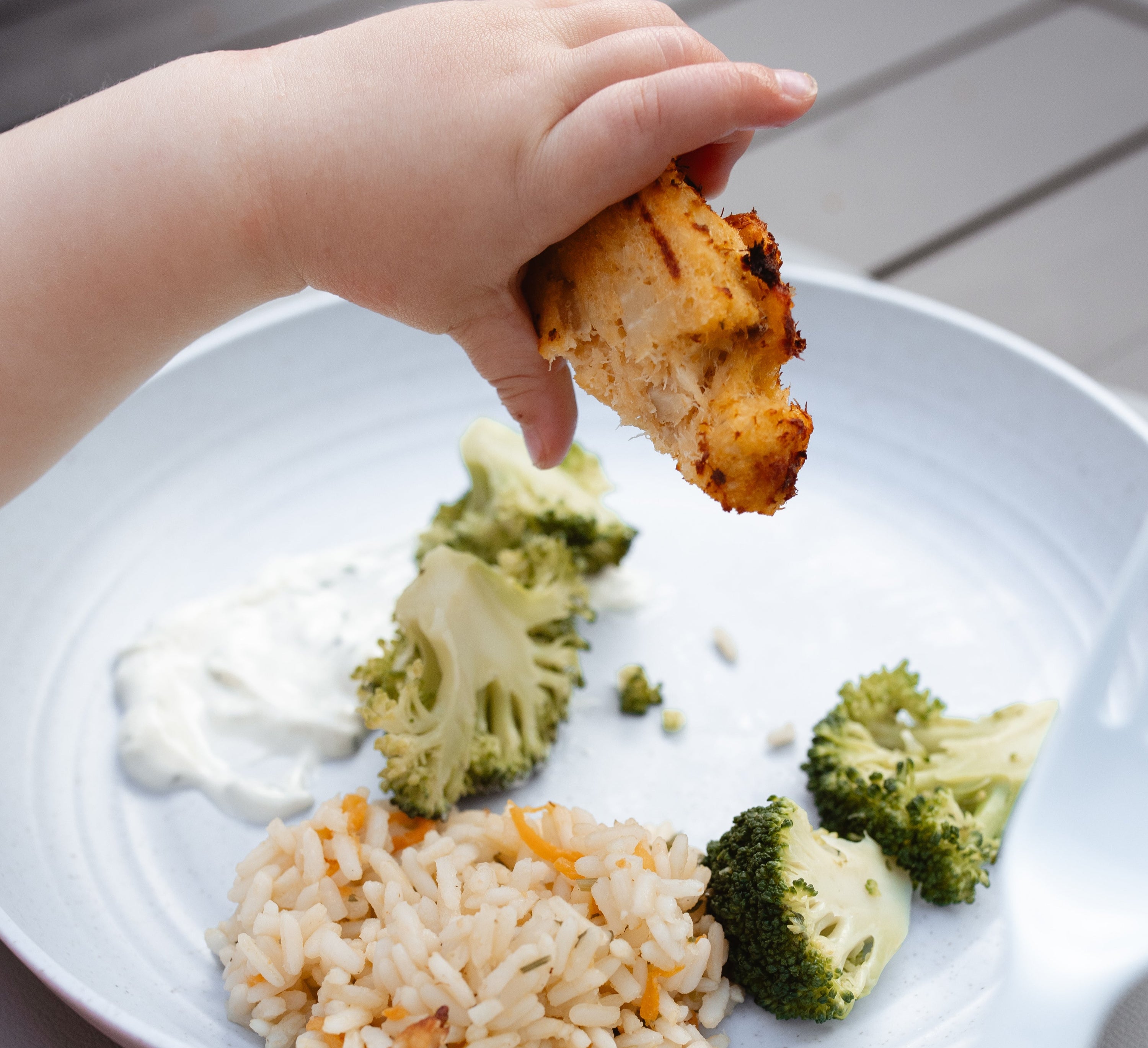 Croquette de poisson à patate douce