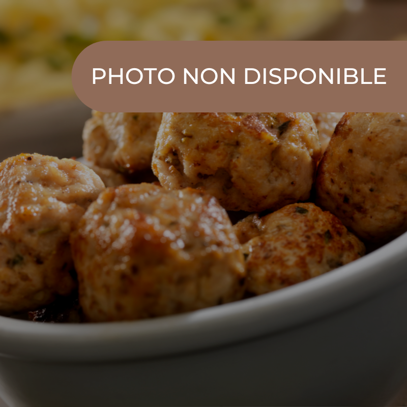 Boulettes de dinde quinoa et érable