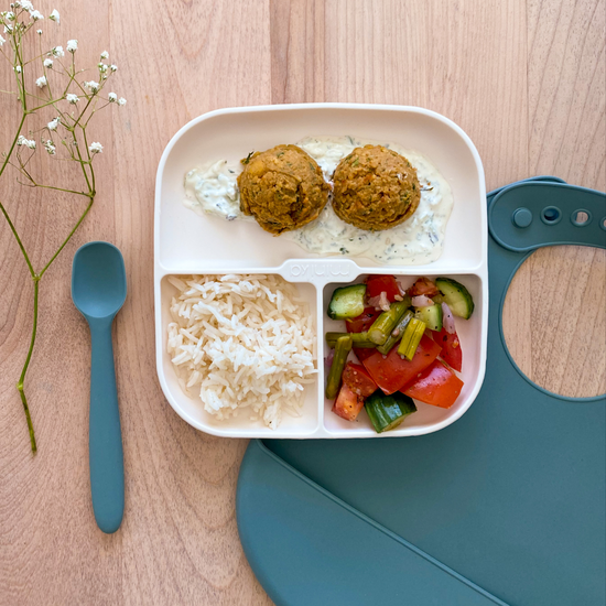 Falafels sur couscous aux légumes