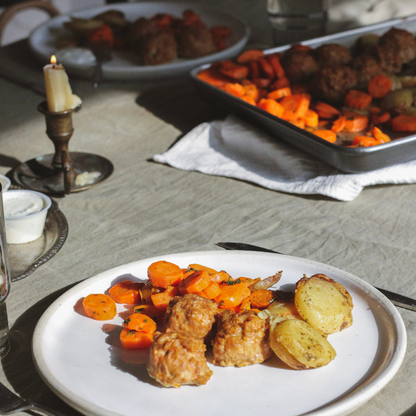 Boulettes de porc au bacon et cheddar