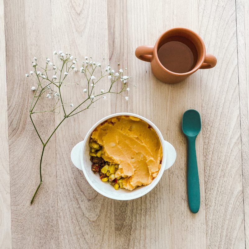 Pâté chinois à la saucisse italienne &amp; Louis d’Or